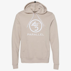Classic Fleece Pullover Hoodie in Stone — unisex outdoor hoodie XS-3XL