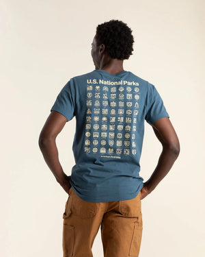 U.S. National Parks Unisex Short Sleeve Tee