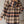 Hooded Long Sleeved Casual Plaid Jacket