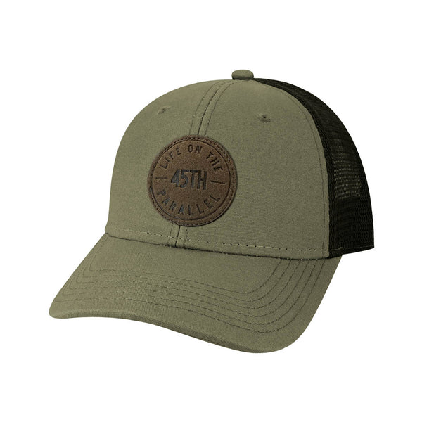 Youth Leather Patch Trucker
